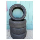 4 Continental Tires 215/55 ZR17 Exc. Cond -No Plug