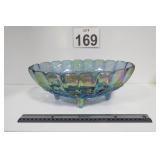 Vtg Indana Glass Carnival Harvest Bowl