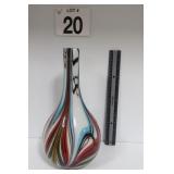 Murano Glass 13' Swirl Pattern Vase