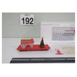 Hawthorne Village Budweiser Beer Wagon & Flat Car