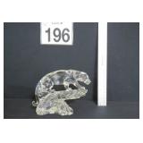 Wonder Of Wild Leaded Crystal Jaguar
