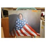 Irving Toddy Original Large Native American Oil