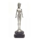 1998 Mattel Barbie Employee Award Pewter Statue 1998 Mattel Barbie Employee Award Pewter Statue