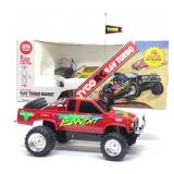 Tyco R/C 9.6V Turbo Bandit Toy Truck & Box (Works) Tyco R/C 9.6V Turbo Bandit Toy Truck & Box (Works)