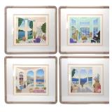 (4) Thomas McKnight Signed Four Corners Serigraphs (4) Thomas McKnight Signed Four Corners Serigraphs