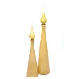 Pr of MCM Genie Bottle Decanters w/ Stoppers Pr of MCM Genie Bottle Decanters w/ Stoppers