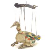 Antique Wooden Goose Marionette Puppet Antique Wooden Goose Marionette Puppet