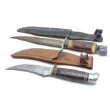 2 Vintage Hunting Knives (L39 & ToothPick) 2 Vintage Hunting Knives (L39 & ToothPick)