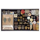 45 Early Military, BSA, Rescue Pins & Metals 45 Early Military, BSA, Rescue Pins & Metals