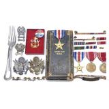 (26) WWII US Military Insignia Medals & Pins (26) WWII US Military Insignia Medals & Pins