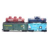 4 Aristocraft G Scale Boxcar & Tank Trains 4 Aristocraft G Scale Boxcar & Tank Trains