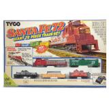 1990 Tyco Santa Fe 72 Piece Toy Train Set (Sealed) 1990 Tyco Santa Fe 72 Piece Toy Train Set (Sealed)
