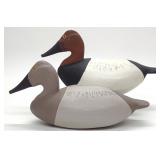 Pair of Ralph A Pyle Canvasback Duck Decoys Pair of Ralph A Pyle Canvasback Duck Decoys