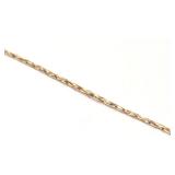 14K Yellow Gold Woven Wire Necklace (18' long) 14K Yellow Gold Woven Wire Necklace (18' long)