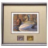 Bruce Miller Signed Diamond Ed. Federal Duck Stamp Bruce Miller Signed Diamond Ed. Federal Duck Stamp