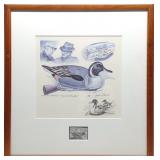 Schroeder Signed Ward Bros Legacy Duck Stamp Art Schroeder Signed Ward Bros Legacy Duck Stamp Art