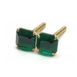 Vintage 10K Gold Screw Back Post Earrings Vintage 10K Gold Screw Back Post Earrings