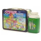 1974 Addams Family Tin Lunchbox & Thermos 1974 Addams Family Tin Lunchbox & Thermos