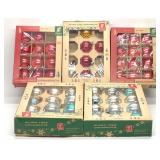 52 Vintage Franke Christmas Ornaments w/ Boxes 52 Vintage Franke Christmas Ornaments w/ Boxes