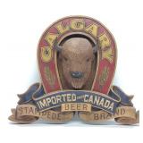 Calgary Stampede Canadian Beer 3D Sign 17x14' Calgary Stampede Canadian Beer 3D Sign 17x14'