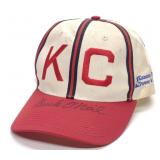 Buck O'Neil Signed Kansas City Monarchs NLB Hat Buck O'Neil Signed Kansas City Monarchs NLB Hat