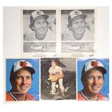 5 Brooks Robinson Orioles Autographed Photographs 5 Brooks Robinson Orioles Autographed Photographs