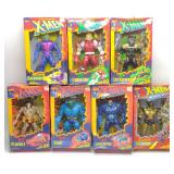 (7) Marvel X-Men Deluxe Ed. Action Figures Sealed (7) Marvel X-Men Deluxe Ed. Action Figures Sealed
