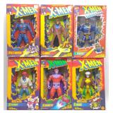 (6) Marvel X-Men Deluxe Ed. Action Figures Sealed (6) Marvel X-Men Deluxe Ed. Action Figures Sealed