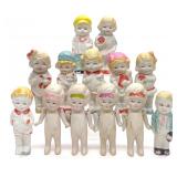 13 Vintage Japan Frozen Charlotte Bisque Dolls 13 Vintage Japan Frozen Charlotte Bisque Dolls