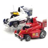 2 Tyco F1 R/C Toy Race Cars (Ferrari & BMW) 2 Tyco F1 R/C Toy Race Cars (Ferrari & BMW)