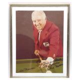 Willie Mosconi Signed Billiards 8x10 Photograph Willie Mosconi Signed Billiards 8x10 Photograph