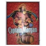 Captain Morgan Lighted Advertising Sign (works) Captain Morgan Lighted Advertising Sign (works)