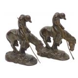After James Earle Fraser End Of The Trail Bookends After James Earle Fraser End Of The Trail Bookends
