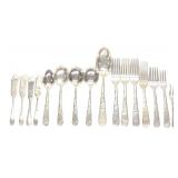 16 pc Sterling Silver S. Kirk & Son Mayflower Set