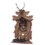 German Hunter 1-Day Black Forest Cuckoo Clock