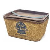 1950s Pabst Blue Ribbon Beer Paperboard Cooler