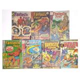 (7) Fantastic Four #56-148 Marvel Comic Books