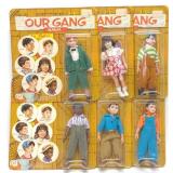 (6) 1975 Mego Our Gang 6" Action Figures