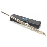 Selmer FL302 Flute w/ Hard Case (Silver Plated)
