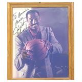 Wilt Chamberlain Signed 8x10 Basketball Photograph