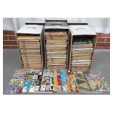 3 Short Boxes Marvel & DC Bronze Age Comic Books