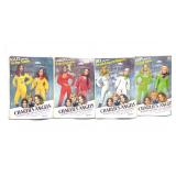 (4) 1977 Hasbro Charlies Angels Doll Toys Sealed