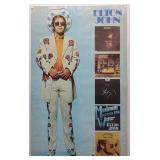 1972 Elton John MCA Records Promo Poster 35x22"