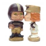 Vintage Japan Kissing Boy & Girl Redskins Nodders
