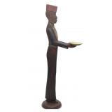 Cast Iron Bellhop Smoking Stand (38" tall)