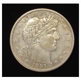 1897 Barber Half Dollar US Coin
