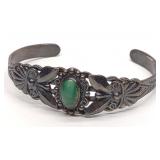 Sterling Silver & Turquoise Cuff Bracelet