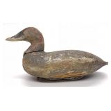 Canvasback Drake Duck Decoy w/ John Glenn Head