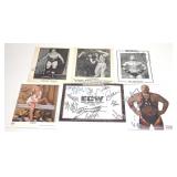 Autographed WCW, WWF, ECW Wrestler Photographs