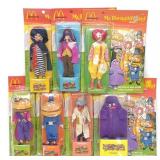 (7) 1976 Remco McDonaldland Action Figures Sealed